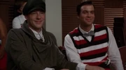 Puck mit Finn in Tinas Traum als Klaine