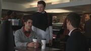 Blaine, Kurt und Sebastian im Lima Bean