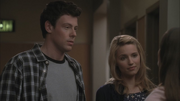 Finn and Quinn asking Rachel to be head of Talent Relations