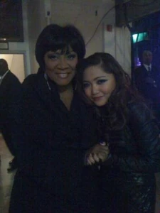 Charice performed alongside Patti LaBelle.
