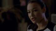Santana konfrontiert Rachel mit dem Schwangerschaftstest