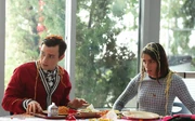 Kurt und Rachel werden mit Essen überschuttet