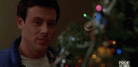 Finchel of A Very Glee Christmas
