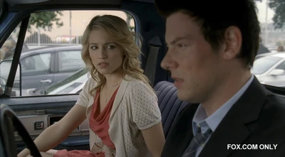 Finn and Quinn breaking up (Funeral)