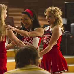 wallpapers Glee Santana Brittany And Quinn Songs toxic season five glee wiki fandom