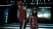 Finn und Rachel bei "SING"