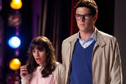 14 Rachel und Finn in The Rocky Horror Glee Show