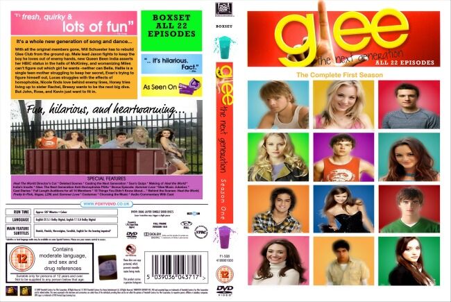 User blog:JamesonOTP/Glee: The Next Generation Season 1 DVD Boxset 