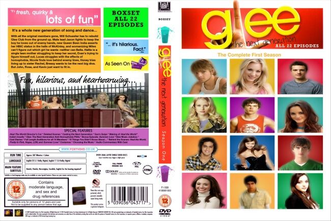 User blog:JamesonOTP/Glee: The Next Generation Season 1 DVD Boxset