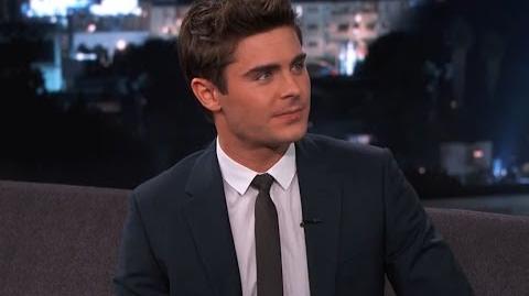 Zac Efron on Jimmy Kimmel Live PART 1