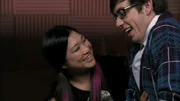 Tina übt mit Artie das Laufen