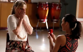 Brittana proposal cap