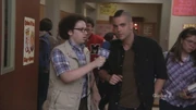 Puck mit Jacob beim Interview für den Prom