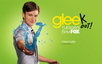 Glee Wallpaper 1680x1050 Chris.jpg
