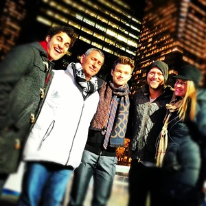 adam shankman : NYC glee-style !! 19.11.12