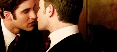 Klaine kiss443.gif