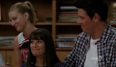Rachel noticing the chemistry