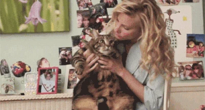 Lord Tubbington and Brittany S. Pierce