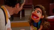 Tina's Puppet performing with Blaine You're My Best Friend