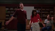 Finn & Rachel proben zusammen Don't Go Breaking My Heart