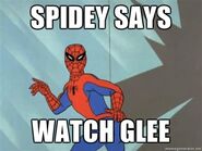 Spidey-Says-Watch-Glee