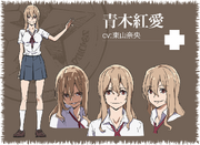 Claire character design