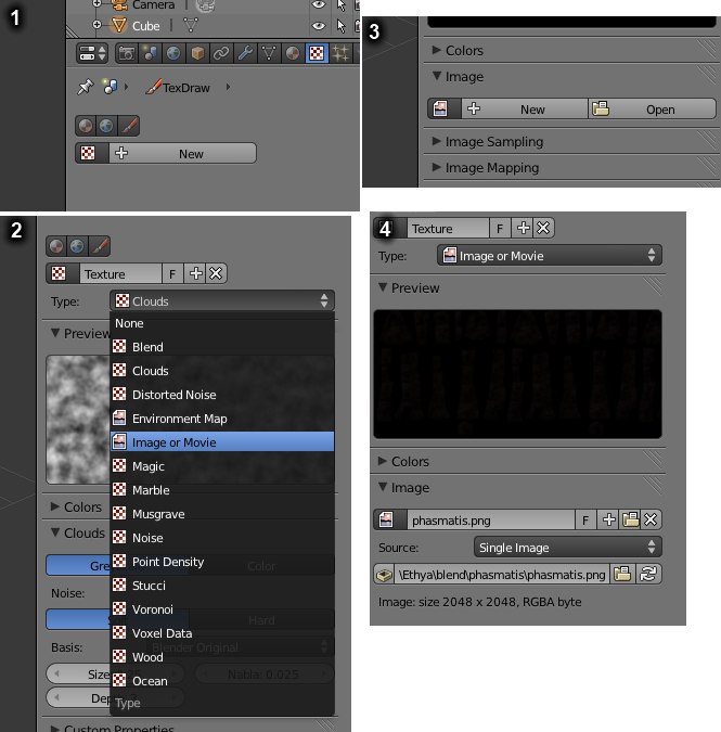 Attaching a texture.png