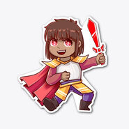 Chibi Cooper Sticker