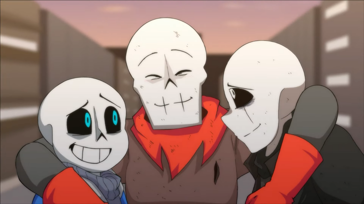 Gaster vs Frisk & Sans (Battle), Glitchtale Wiki