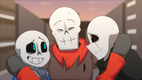 Sans, Papyrus, and Gaster vs Bete