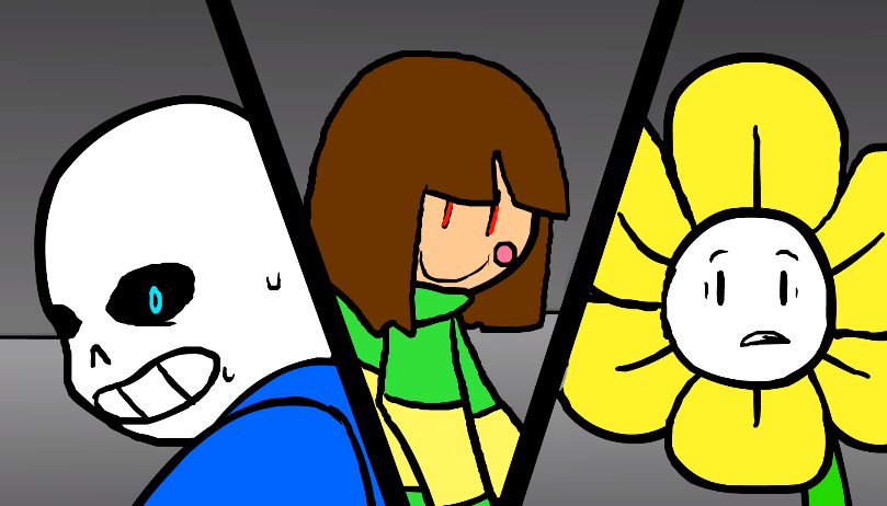 Frisk & Chara vs Sans (Battle), Glitchtale Wiki