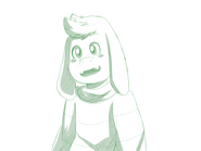 A sketch of Asriel