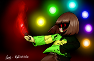 Glitchtale chara by camila