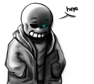 Glitchtale Sans 2