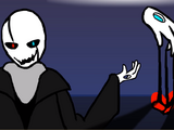 Gaster vs Frisk & Sans (Battle)