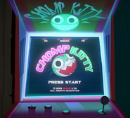 Alternative Chomp Kitty Arcade Machine