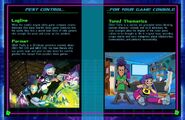 Pages 3 and 4, describing the basic premise, format, and tone of the series