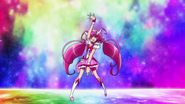 "Shining bright! Here comes the Glitter Force!"