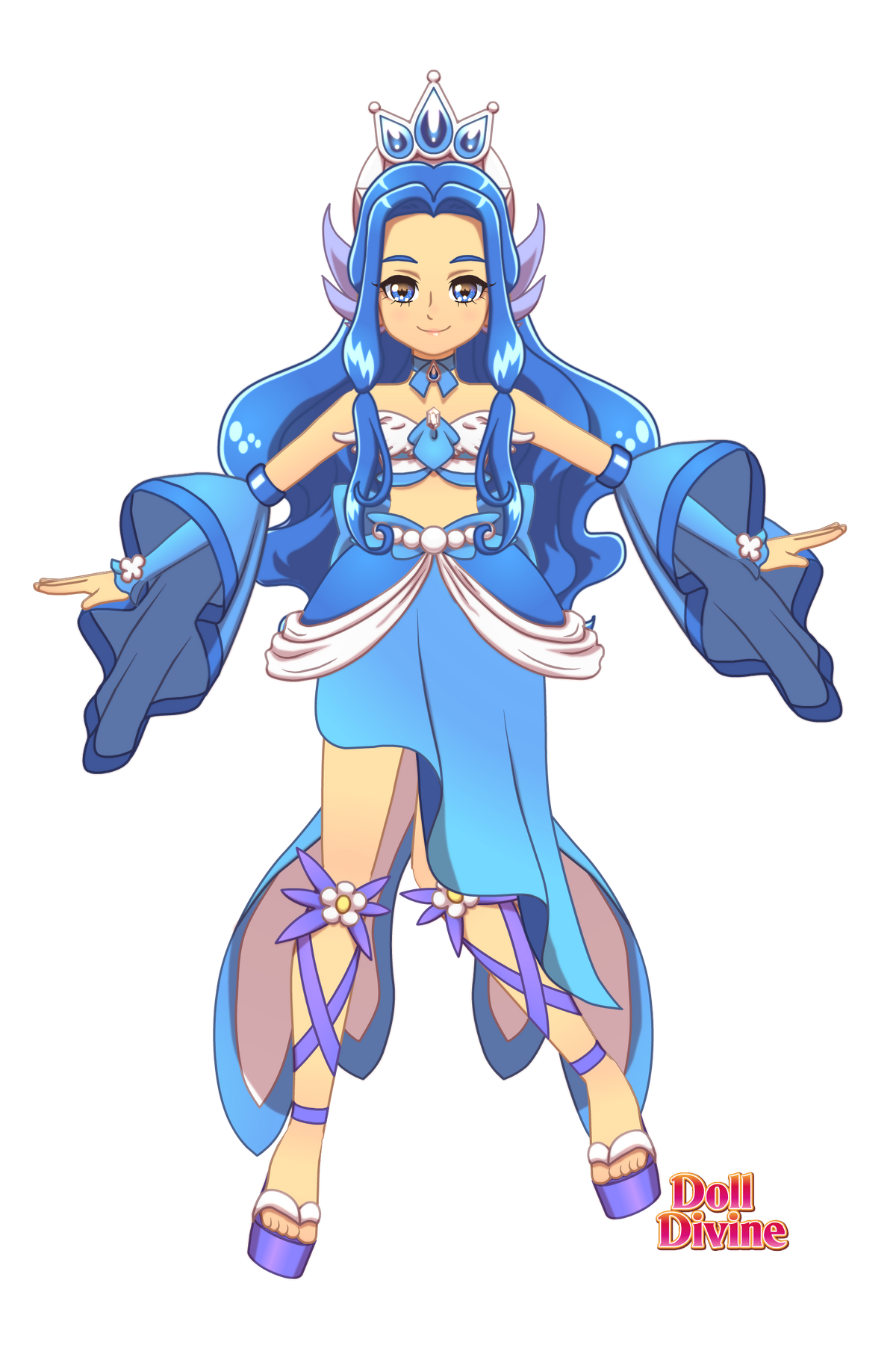 Marina Azurea Glitter Force Fanon Wiki Fandom 3680