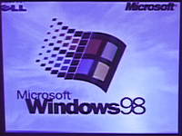 Windows98 filmed 2 puir