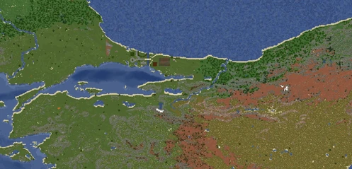 This is the rough area of land that Istanbul had claimed.