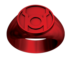 Red Lantern Power Ring