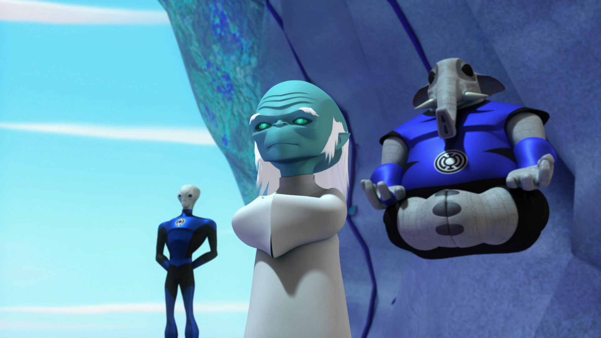 Blue Lantern Corps Green Lantern The Animated Series Wiki Fandom