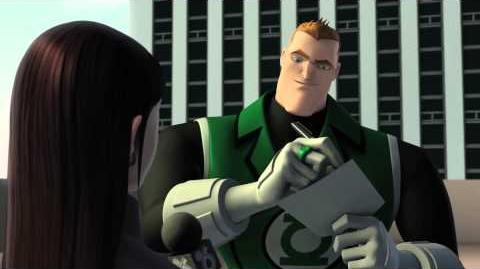 Green Lantern The Animated Series "The New Guy" (Clip 1)