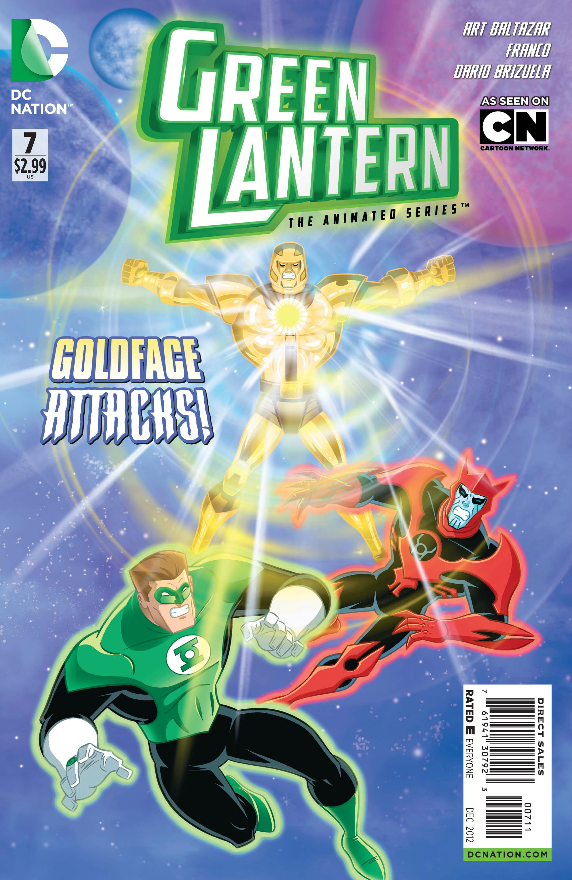 Goldface (issue) | Green Lantern The Animated Series Wiki | Fandom
