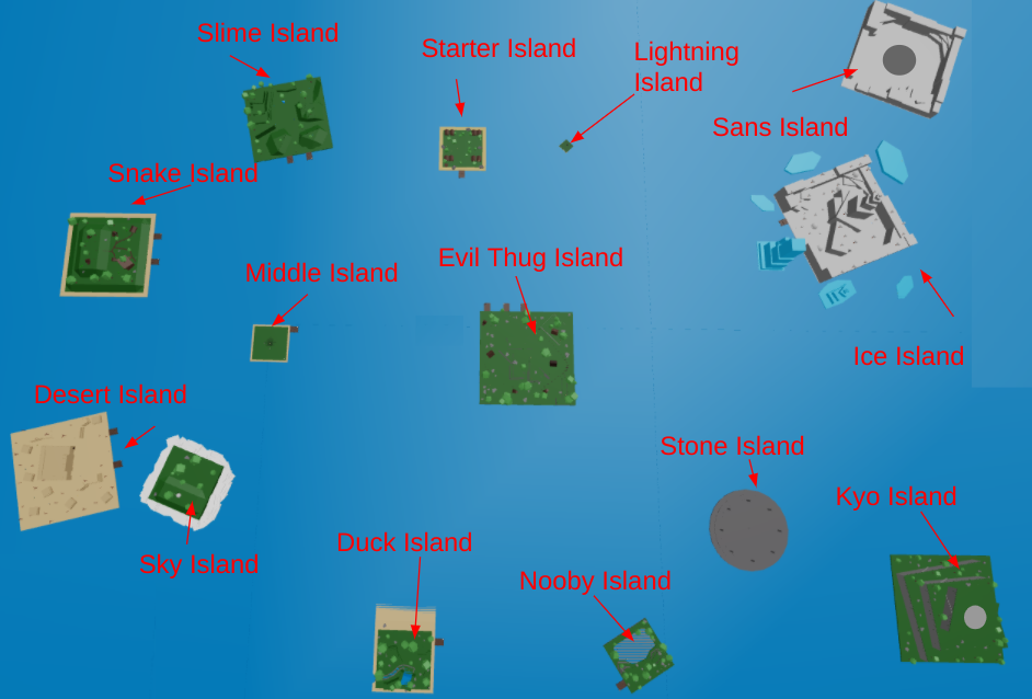 Roblox Blox Fruit Map: Islands, Locations & more - Dexerto