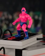 Hombre Estrella aka Star Man from Pro Wrestling (NES)
