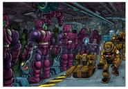 Dimensional Duplications[1] - Culproto Biomecha Factory (Artwork by Ralph Niese)