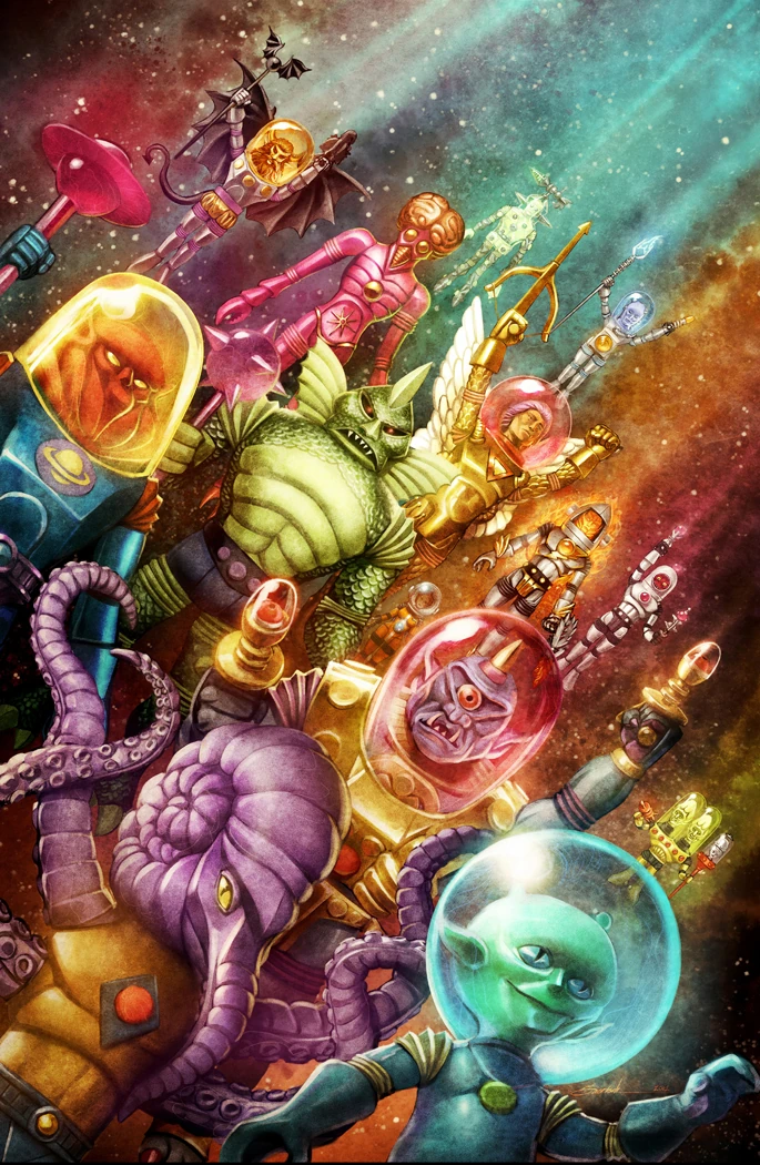 Gift From Outer Space Comic