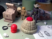 Unpainted Rechlen with prototype Trapping Rig[11]